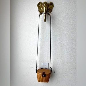 longaberger small purse basket shoulder bag.